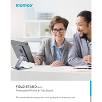 حامل جوال و تابلت موماكس قابل للدوران 360 درجة مصن...