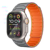 بروميت - سوار ساعة مميز من السيليكون مع إغلاق مغنا...