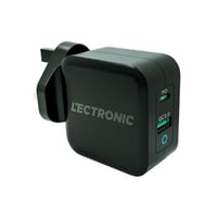 ليكترونيك - فيش جداري بمنفذ تايب سي و منفذ يو اس ب...