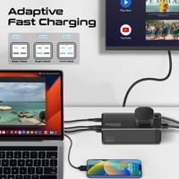 بروميت - موزع طاقة 65 واط بتقنية GaNFast متعدد الم...