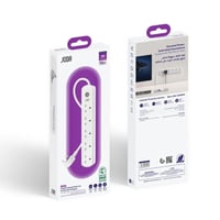 جودا - توصيلة فولت لينك 5 منافد طاقة بطول 3 متر -...