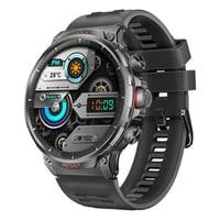 بروميت - (xWatch-R20.BLACK) - ساعة ذكية متينة مع ش...