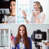 ميكروفون لافيلير قابل للتعليق من بويا للهواتف الذك...