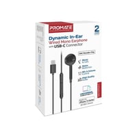 بروميت - سماعة أذن سلكية أحادية ديناميكية، تأتي مع...