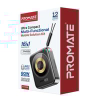 بروميت - مجموعة شحن لاسلكي مدمجة بقدرة 15 واط مزود...