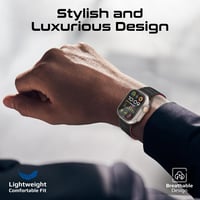 بروميت - سوار ساعة مميز من السيليكون مع إغلاق مغنا...