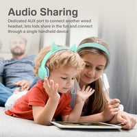 بروميت - سماعة رأس سلكية للأطفال بتقنية SafeAudio™...