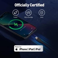 جودا - كيبل SLIP USB-C to Lightning يدعم 60W بطول...