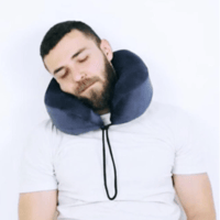 وسادة الرقبة للسفر مطورة كوين ميد