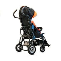 عربة اطفال شديدي الاعاقة 35 سم - لون برتقالي