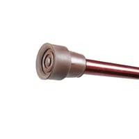 عكاز للمشي لون بني غامق المنيوم