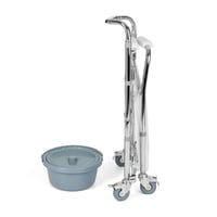 كرسي حمام متحرك commode chair with wheels 696