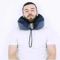 وسادة الرقبة للسفر مطورة كوين ميد