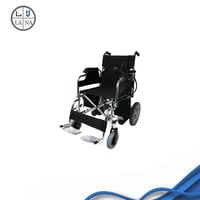 كرسي متحرك كهربائي مقاس 46 سم بطاريتين - ضمان سنتي...