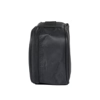 هارتس شنطة مكياج شفافة سوداء عملية-مقاس s