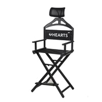 هارتس كرسي ميكب احترافي قابل للطي مع مسند رأس حقيب...
