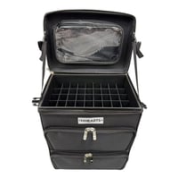 هارتس شنطة مكياج لتنظيم أدوات التجميل مع أدراج وسح...