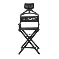 هارتس كرسي ميكب احترافي قابل للطي مع مسند رأس حقيب...