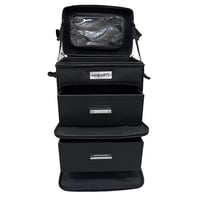 هارتس شنطة مكياج لتنظيم أدوات التجميل مع أدراج وسح...