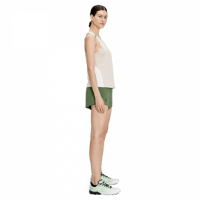 أون رننج تانك تي نسائي لؤلؤي/أبيض غير مصبوغ