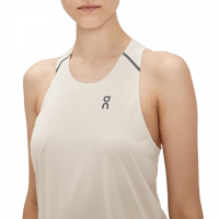 أون رننج تانك تي نسائي لؤلؤي/أبيض غير مصبوغ