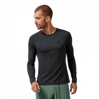 أون رننج شيرت بكم طويل رجالي لون اسود