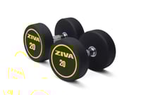 طقم دمبل (أثقال) مطاطي من زيفا 20 كجم
