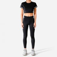 كنزة رياضية هايبرد قصيرة للنساء من سكوات وولف