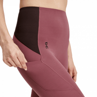 أون رننج بنطال ضيق بطول 3/4 -نسائي لون كرزي