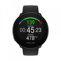 بولار - ساعة لياقة Unite أسود .