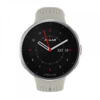 بولار - ساعة لياقة Pacer Pro أبيض/أحمر