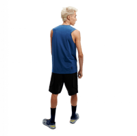 أون رننج شورت الحركة رجالي لون أسود