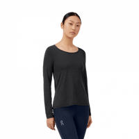 أون رننج شيرت بكم طويل نسائي لون اسود