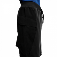 أون رننج شورت الحركة رجالي لون أسود