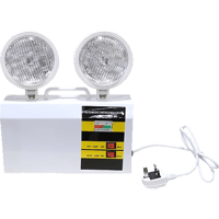 كشاف طوارئ ثنائي الاضاءة لون الانارة ابيض سلامة .