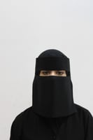 نقاب نيوم ربع