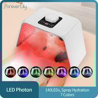 7 ألوان LED آلة الفوتون ترطيب البشرة نانو رذاذ LED...