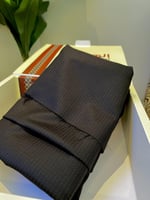 قماش شتوي مقلم اسود | الهمال