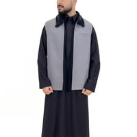 سديرية الهمال | رصاصي مع فرو اسود