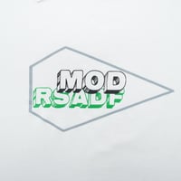 تيشيرت أبيض مزين بشعار قوات الدفاع الجوي (RSADF) -...