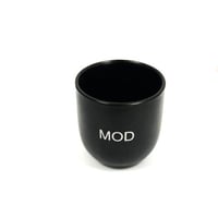 كوب سيراميك صغير أسود (MOD)