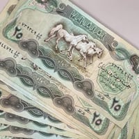 25 دينار عراقي الخيول اصدار عام 1982 (قطعة واحدة)