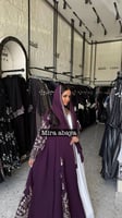عبايه زهره بتطريز
