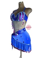 بدلة رقص ملكة الشقاوة (ازرق)