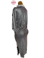 بدلة رقص الملكة نانسي الشربيني (فضي)