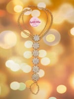 خلخال مع وصلة أصبع للملكة تحية كاريوكا