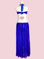 باقة رقص الملكة شوشو (٣ قطع) (أزرق)