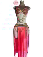 بدلة رقص ملكة الفرفشة (احمر)