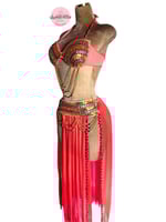 بدلة رقص ملكة الفرفشة (احمر)