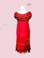 بدلة رقص ملكة الاسكندرية (أحمر)